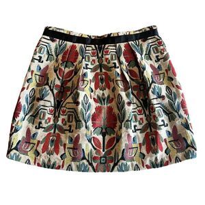 DV by Dolce Vita Tapestry Mini Skirt Folk Art Global Print Medium